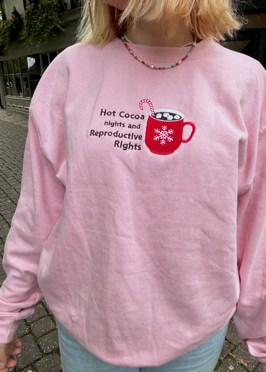 HOT COCOA NIGHTS SWEATSHIRT