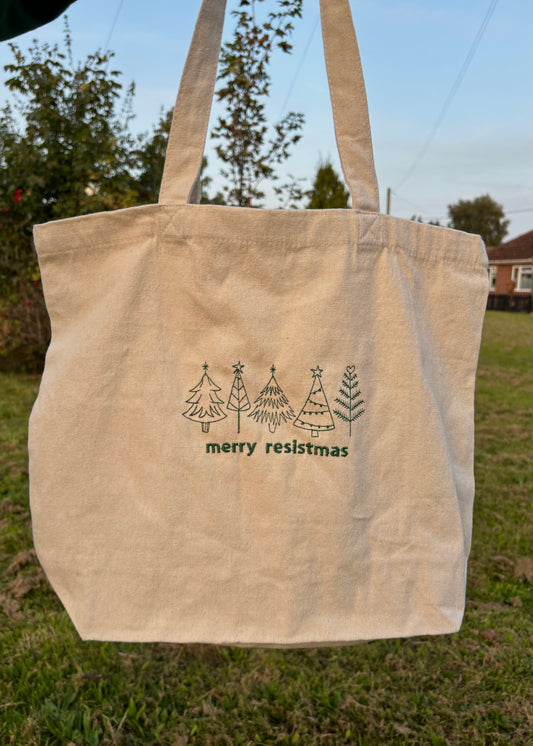 MERRY RESISTANCE TOTE BAG