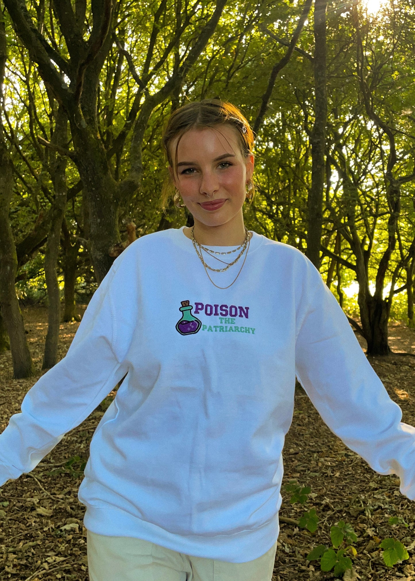 POISON THE PATRIARCHY SWEATSHIRT